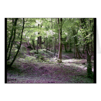 Cartão Ênfase da paz