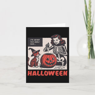 Cartão Enfermeira de Boo Boo Enfermeira Halloween Enferme