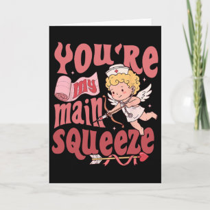 Cartão Enfermeira de Cuidados com Feridas no Dia dos Namo