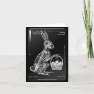 Cartão Enfermeira de Radiologia Radiologista Funny Easter