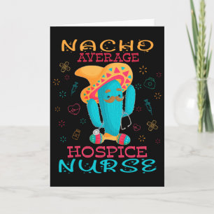 Cartão Enfermeira do Hospício Cinco De Mayo Nacho Enferme