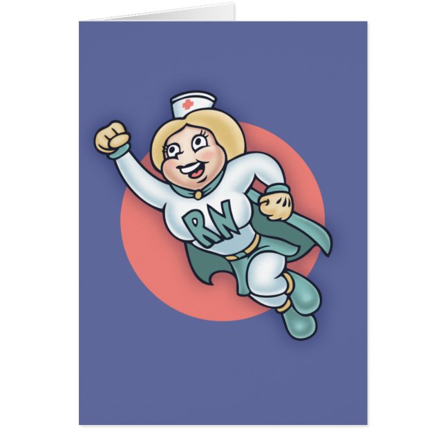 Cartão Enfermeira nocturna! (Frente)