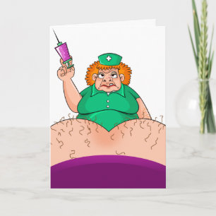 Cartão Enfermeira Obrigado Enfermeiras Engraçadas Humoros