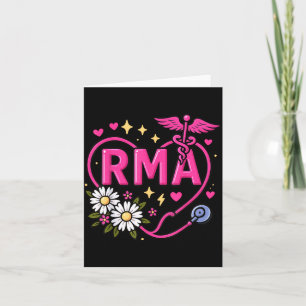 Cartão Enfermeira Rosa Câncer de Mama RMA Registrada Auxi