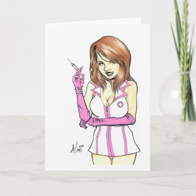 Cartão EnfermeiraLisa (Frente)