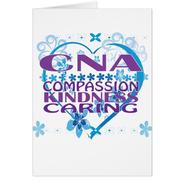 Cartão Enfermeiras certificadas assistentes (Frente)