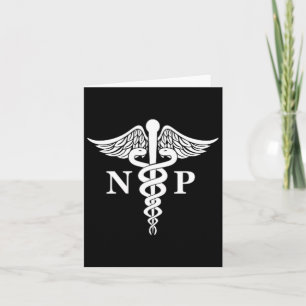 Cartão Enfermeiro Caduceus - Símbolo Médico Pocket