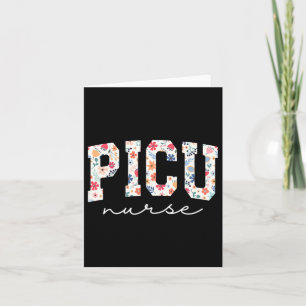 Cartão Enfermeiro Com Picu Floral Enfermeiro Com Flor Enf