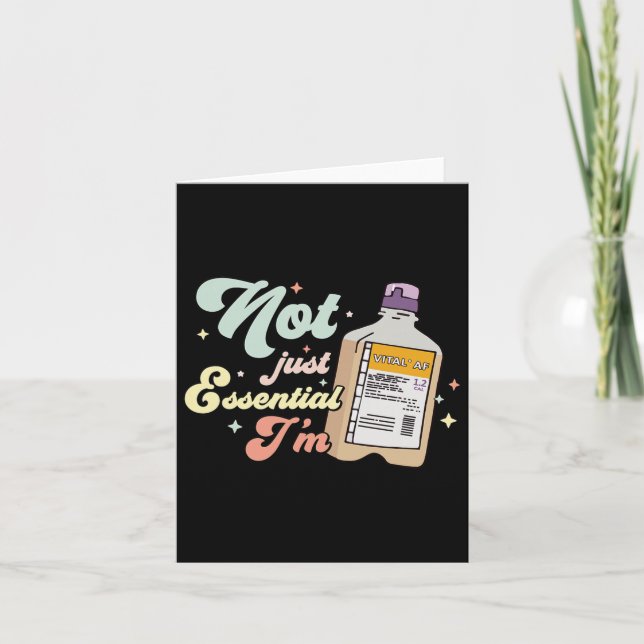 Cartão Enfermeiro Enfermeiro Engraçado Dieticiano Rd Rn C (Frente)