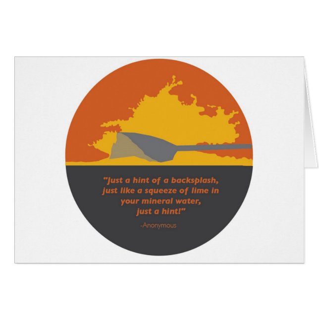 Cartão Enfileiramento Backsplash (Frente Horizontal)