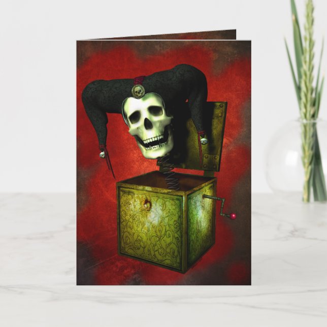 Cartão Enfrente Seu Cartaz De Medo (Frente)