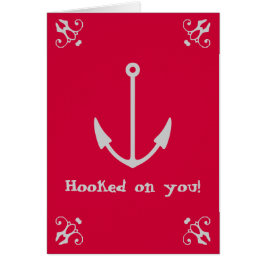 Cartão Enganchado em você!