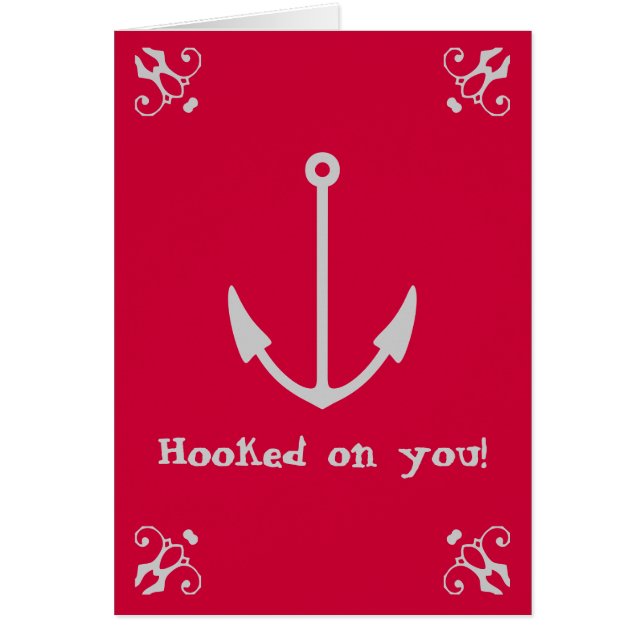 Cartão Enganchado em você! (Frente)