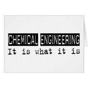 Cartão Engenharia química é
