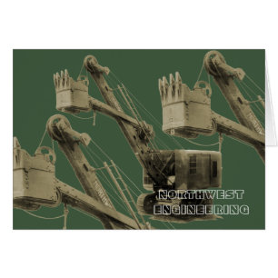 Cartão Engenheiro Operacional da Northwest Engineering Sh