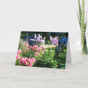 Cartão English Gardens Greeting Card