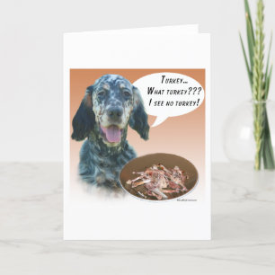 Cartão English Setter Turkey