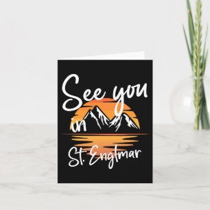 Cartão Englmar Alemanha Férias Esqui