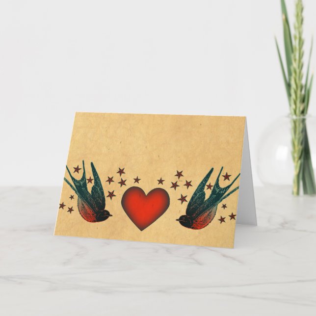 Cartão Engolidos e Estrelas (Frente)