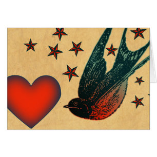 Cartão Engolidos e Estrelas