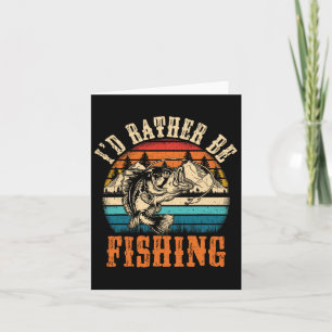 Cartão Engraçada Pesca Para Homens Meninos Engraçado B Pa