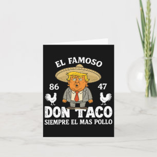 Cartão Engraçada Trump Sempre Chica Vamos De Memória Ir T