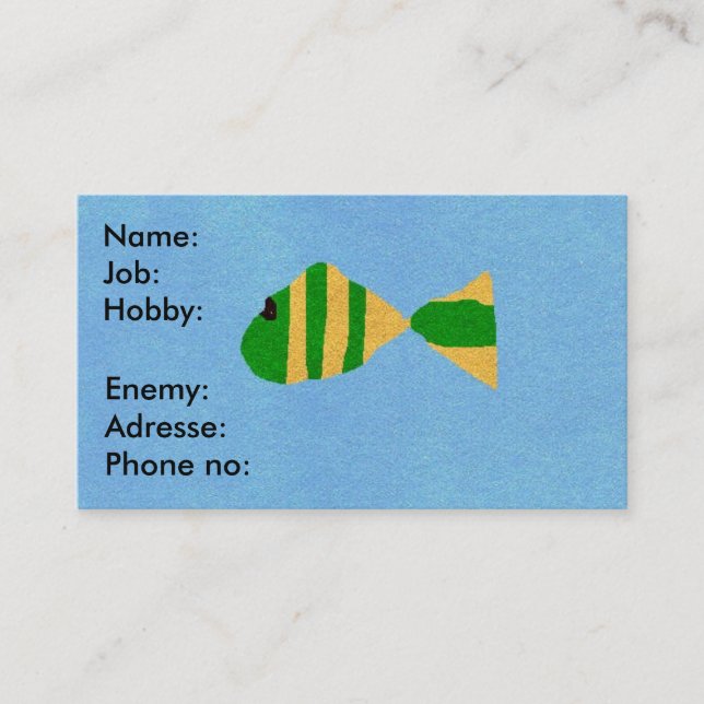 Cartão engraçado (Frente)