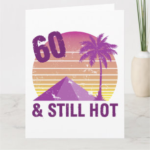 Cartão Engraçado 60º aniversário quente