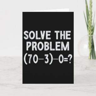 Cartão Engraçado 67 Meme Pemdas Professor de Matemática E