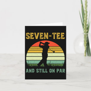 Cartão Engraçado 70 Birthday Golf Pun Golfing 70 Anos