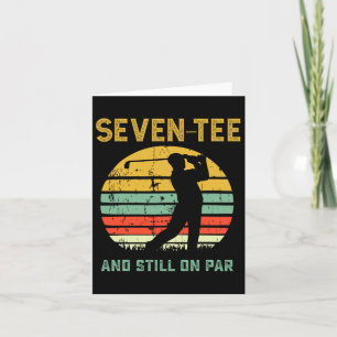 Cartão Engraçado 70 Birthday Golf Pun Golfing 70 Anos