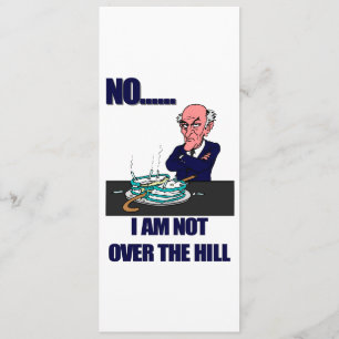 Cartão Engraçado Anti Over The Hill