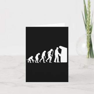 Cartão Engraçado Arcade Evolution Arcade Antigo Gama de V