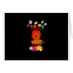 Cartão Engraçado Baby Lion King: Hakuna Matata Art Design