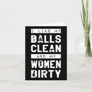 Cartão Engraçado Billiards Hilarious Pun Piada Gag Gift T