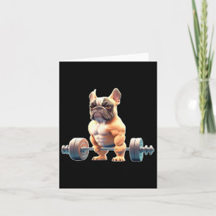 Cartão Engraçado Bulldog Francês