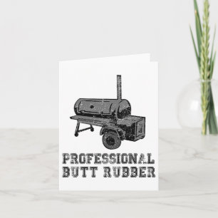 Cartão Engraçado, Churrasco, Fumante, Bumbum Profissional