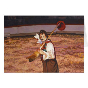 Cartão Engraçado Circo Flora Palha Delira Crianças