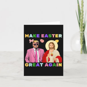 Cartão Engraçado Cristo Jesus Faça Excelente Páscoa Novam