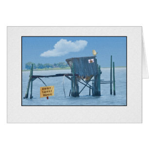 Cartão engraçado da barraca do beira-rio