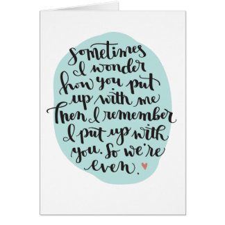 Cartão engraçado do aniversário para o namorado