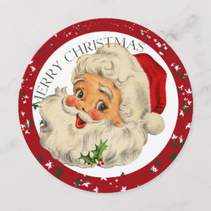 Cartão engraçado do convite do Natal do ~ do papai