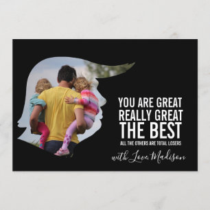 Cartão engraçado do dia dos pais