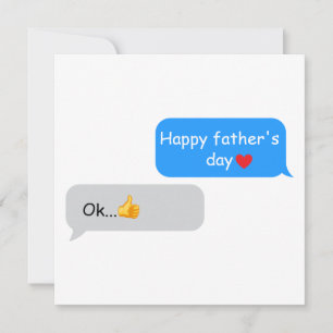 Cartão engraçado do Dia dos Pais para o Papai – Ca