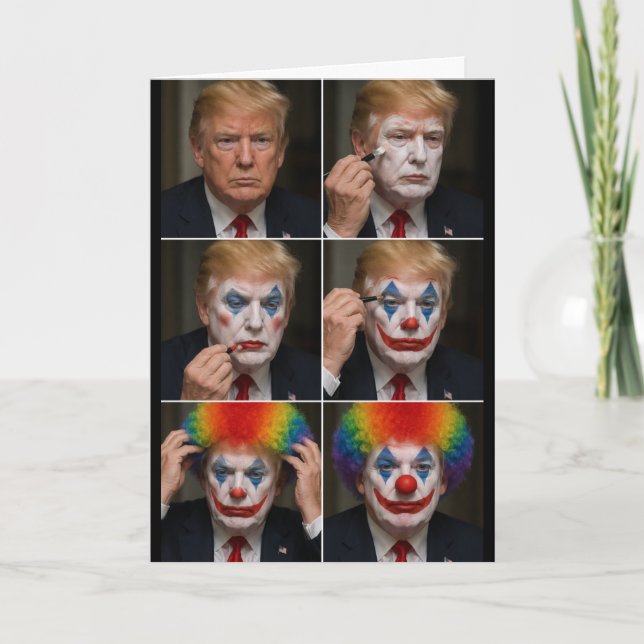 Cartão Engraçado do Trump (Frente)