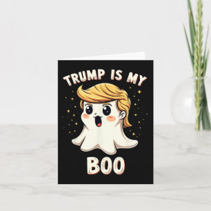 Cartão Engraçado Donald Trump Festa de Halloween do Fanta