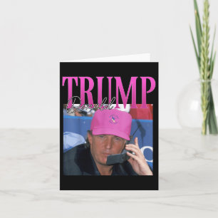 Cartão Engraçado Donald Trump Sentiu minha falta Ainda as