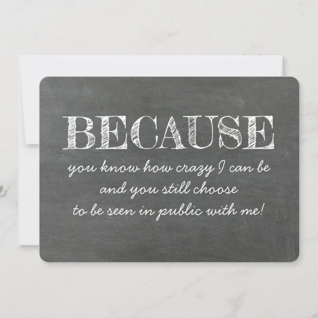 Cartão Engraçado e Docente de Bridesmaid (Frente)