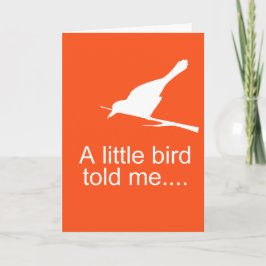 Cartão engraçado esperando