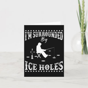 Cartão Engraçado, estou cercado por lata de gelo